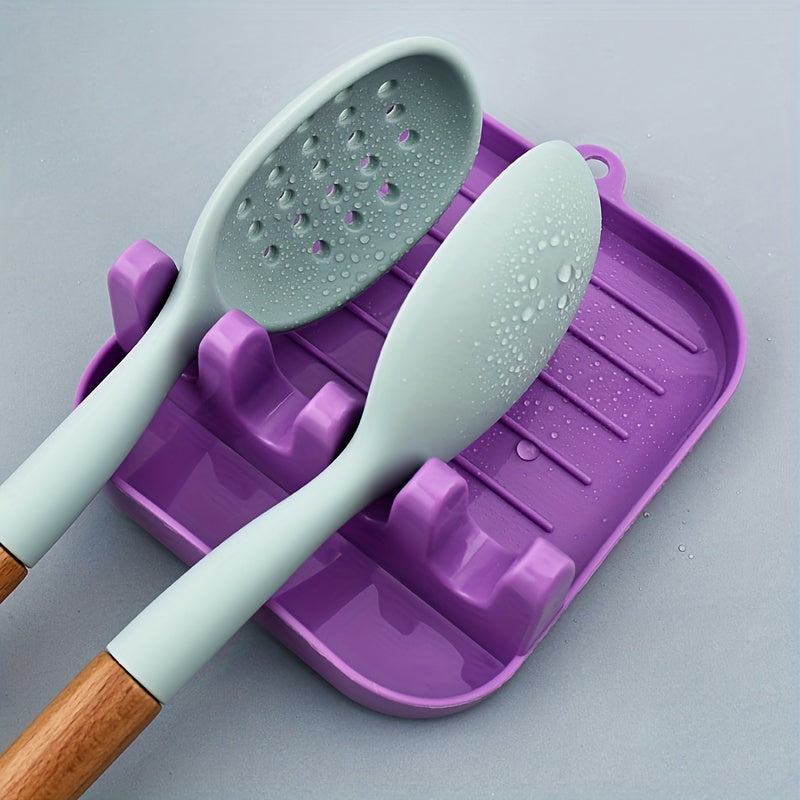 1pc Spoon Rest Utensils Holder Kitchen Supplies