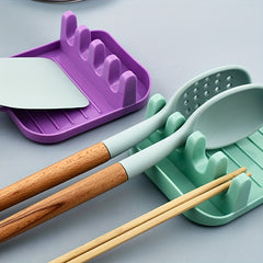 1pc Spoon Rest Utensils Holder Kitchen Supplies