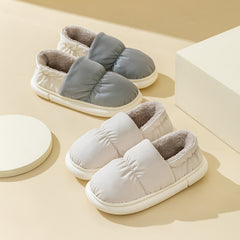 Men's Cozy Memory Foam House Slippers Anti-Skid Winter Shoes