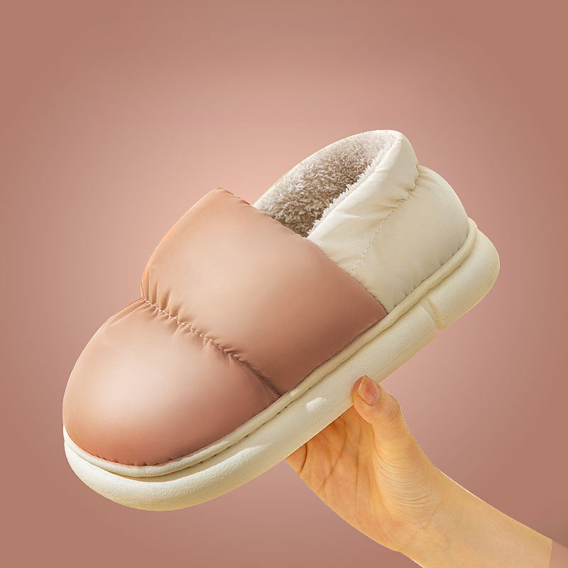 Men's Cozy Memory Foam House Slippers Anti-Skid Winter Shoes