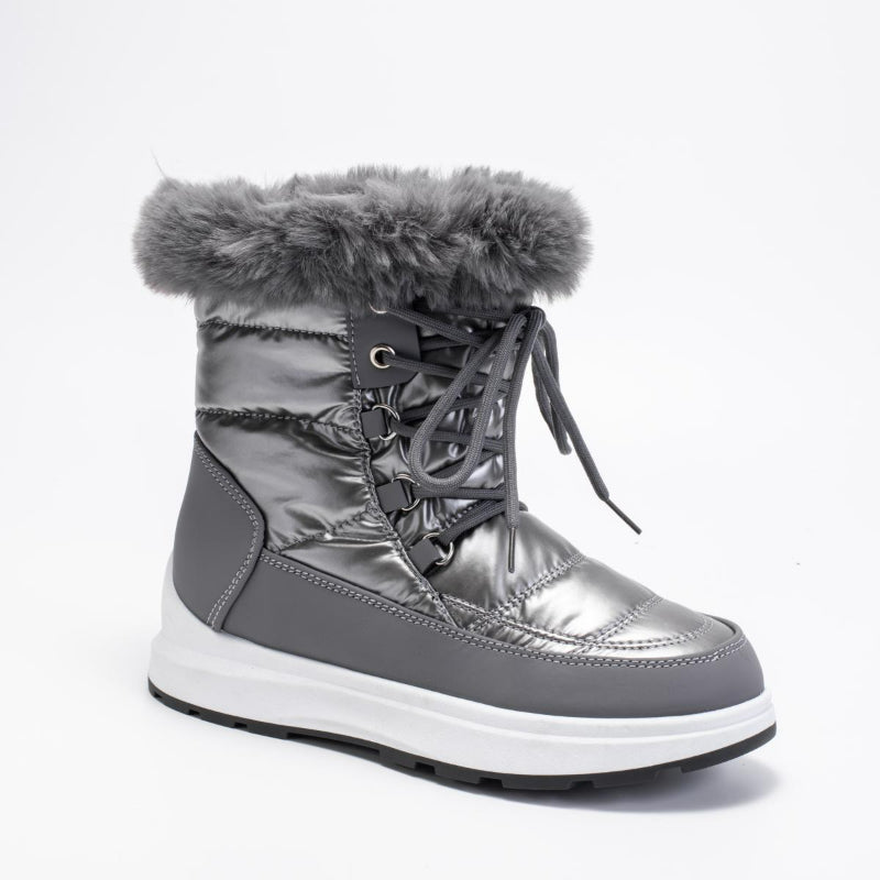 Women's Snow Boots Fleece Lining Waterproof Non-slip Mid Calf Boots