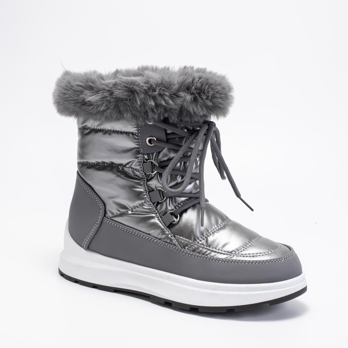 Women's Snow Boots Fleece Lining Waterproof Non-slip Mid Calf Boots