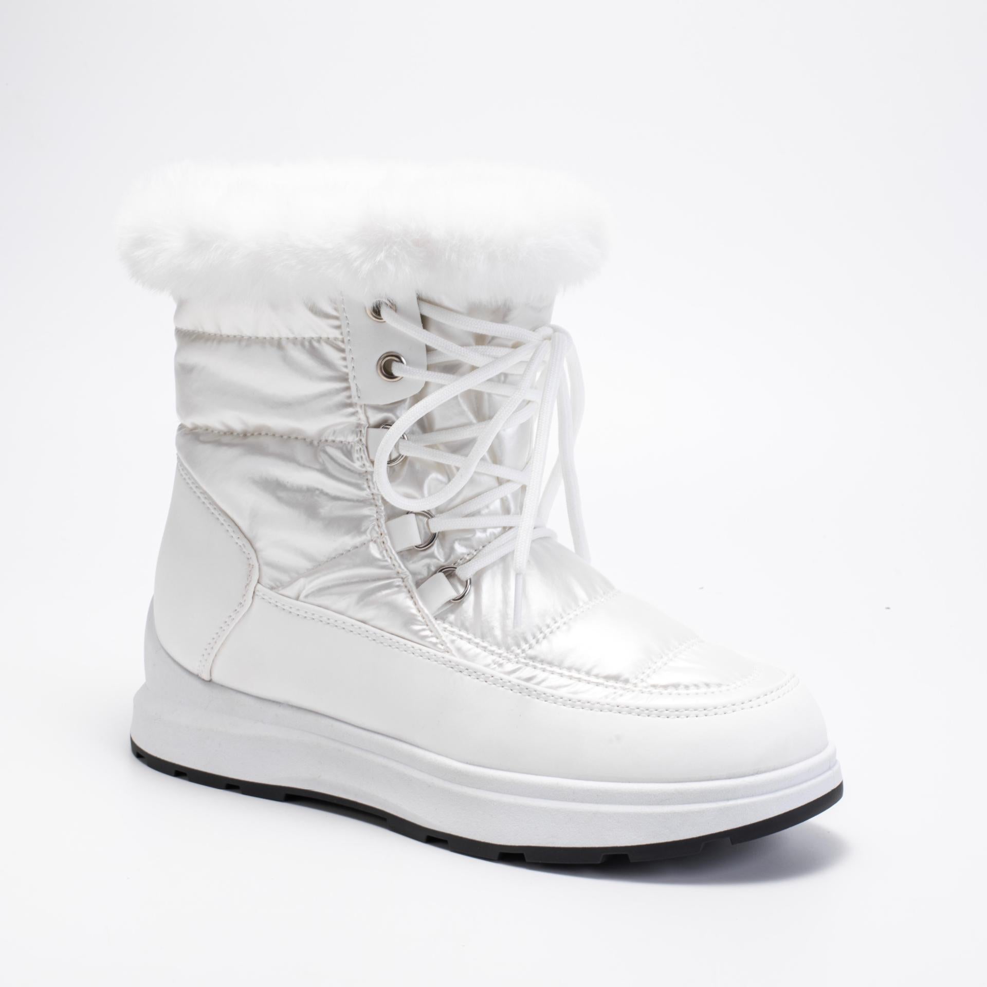 Women's Snow Boots Fleece Lining Waterproof Non-slip Mid Calf Boots