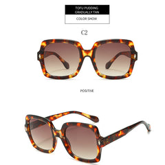 Retro Square Sunglasses UV Protection