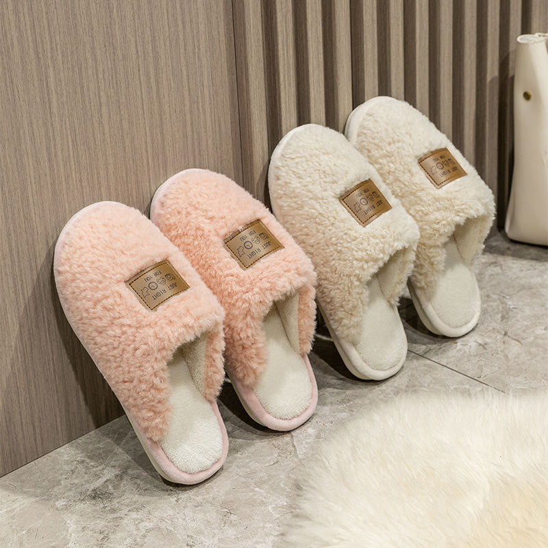 Cozy House Slippers Anti-Skid Slip-On Shoes for Men