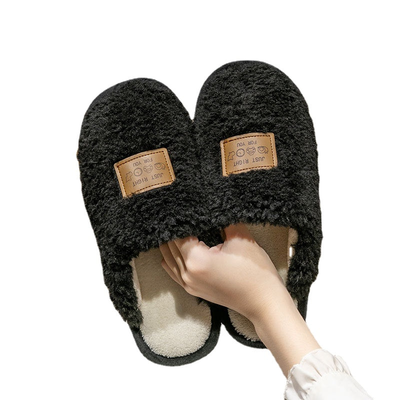 Cozy House Slippers Anti-Skid Slip-On Shoes for Men