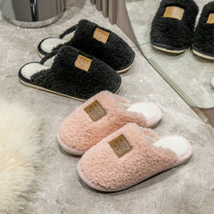 Cozy House Slippers Anti-Skid Slip-On Shoes for Men