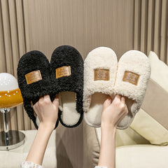 Cozy House Slippers Anti-Skid Slip-On Shoes for Men