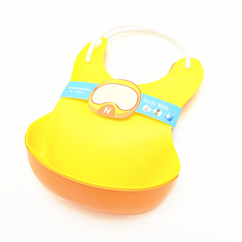 Waterproof Baby Bib - Plastic Bib for Children