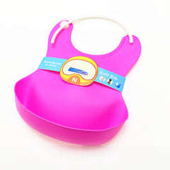 Waterproof Baby Bib - Plastic Bib for Children