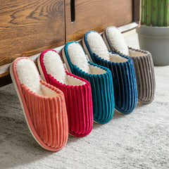 Men's Cozy House Slippers Anti-Skid Winter Shoes