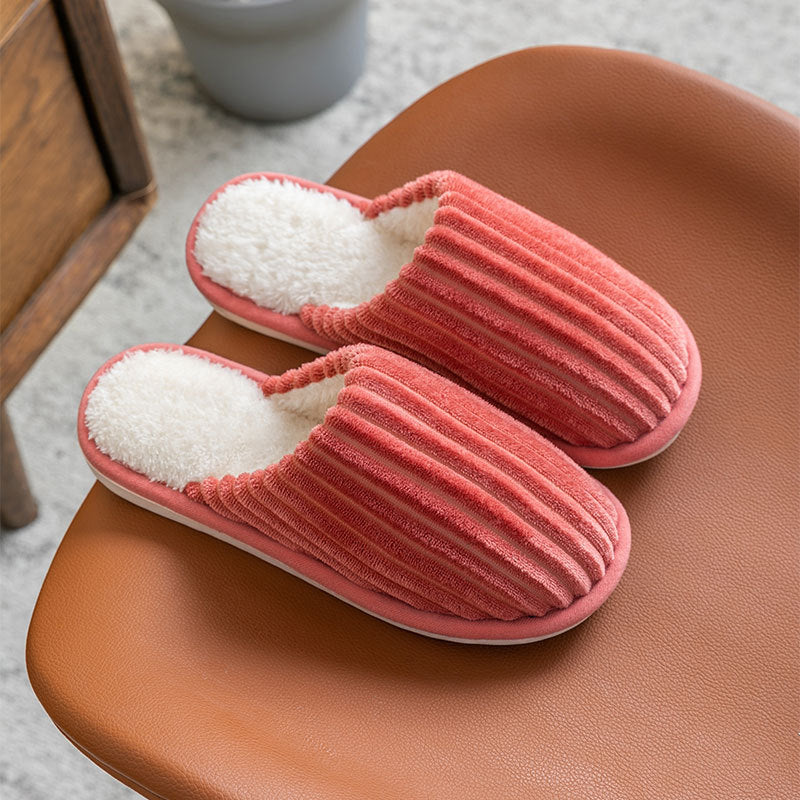 Men's Cozy House Slippers Anti-Skid Winter Shoes