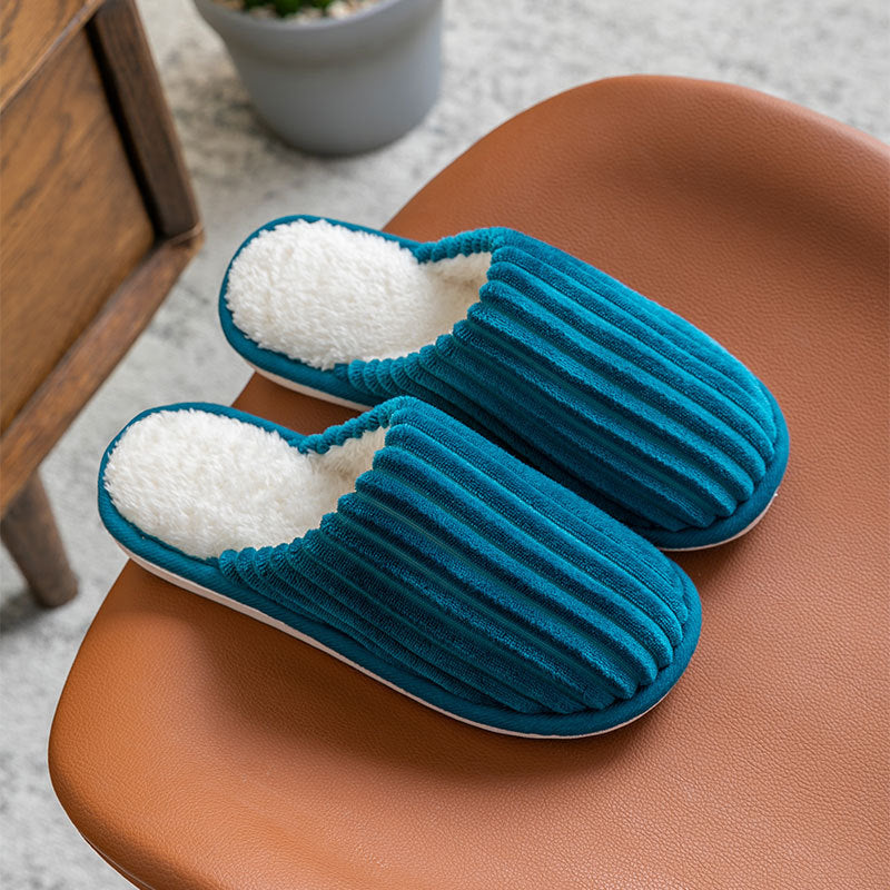 Men's Cozy House Slippers Anti-Skid Winter Shoes