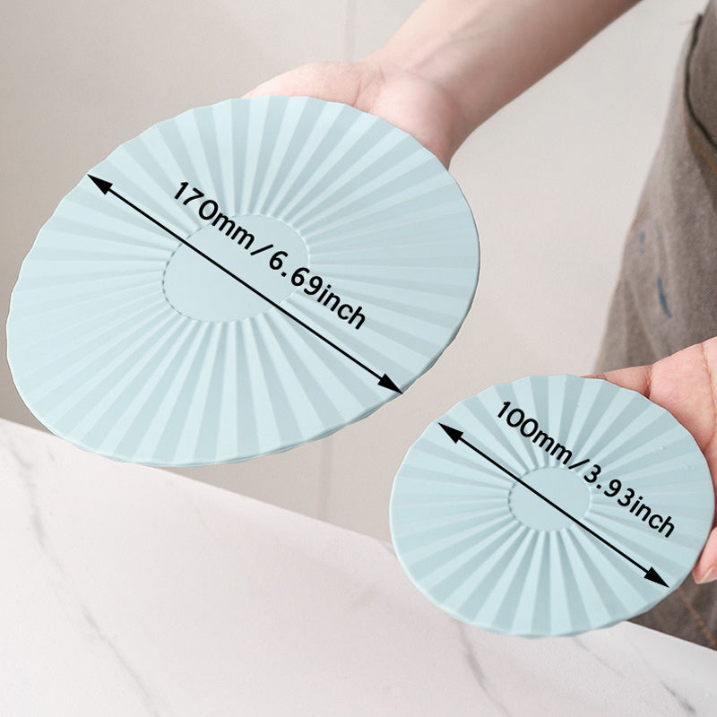 1pc Silicone Trivet Mat Heat Resistant and Flexible Hot Pads for Kitchen Counter