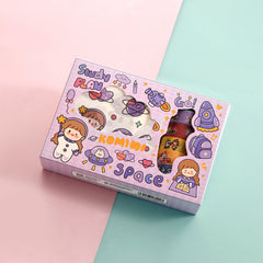 Cartoon Waterproof Journal Tape Sticker Set for DIY Decoration