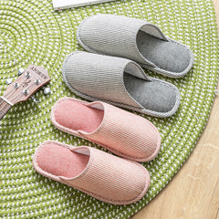 Men's Plush Cozy House Slippers Anti-Skid Winter Shoes