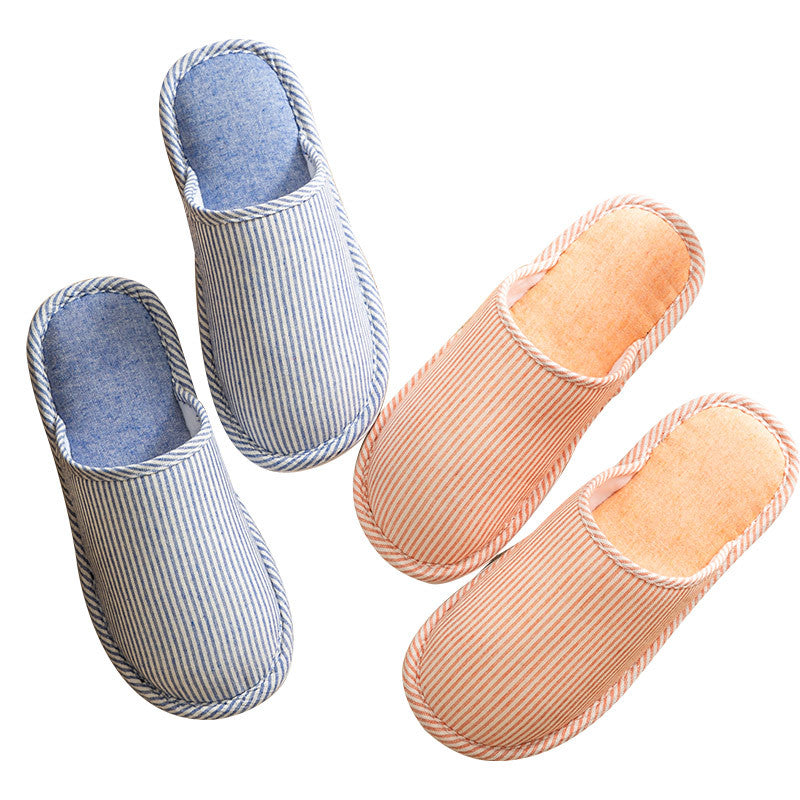 Men's Plush Cozy House Slippers Anti-Skid Winter Shoes