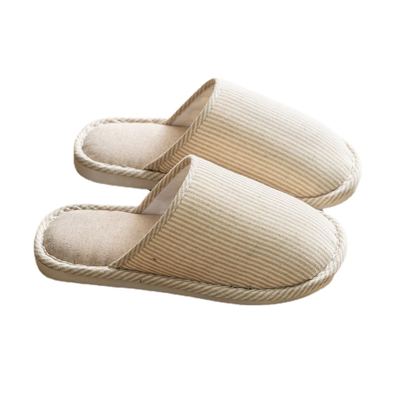 Men's Plush Cozy House Slippers Anti-Skid Winter Shoes