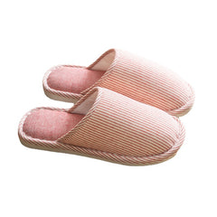 Men's Plush Cozy House Slippers Anti-Skid Winter Shoes