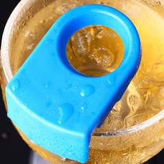 Bar Beer Mug Snap Cocktail Wine Bottle Buckle Holders Plastic Wine Glass Clip