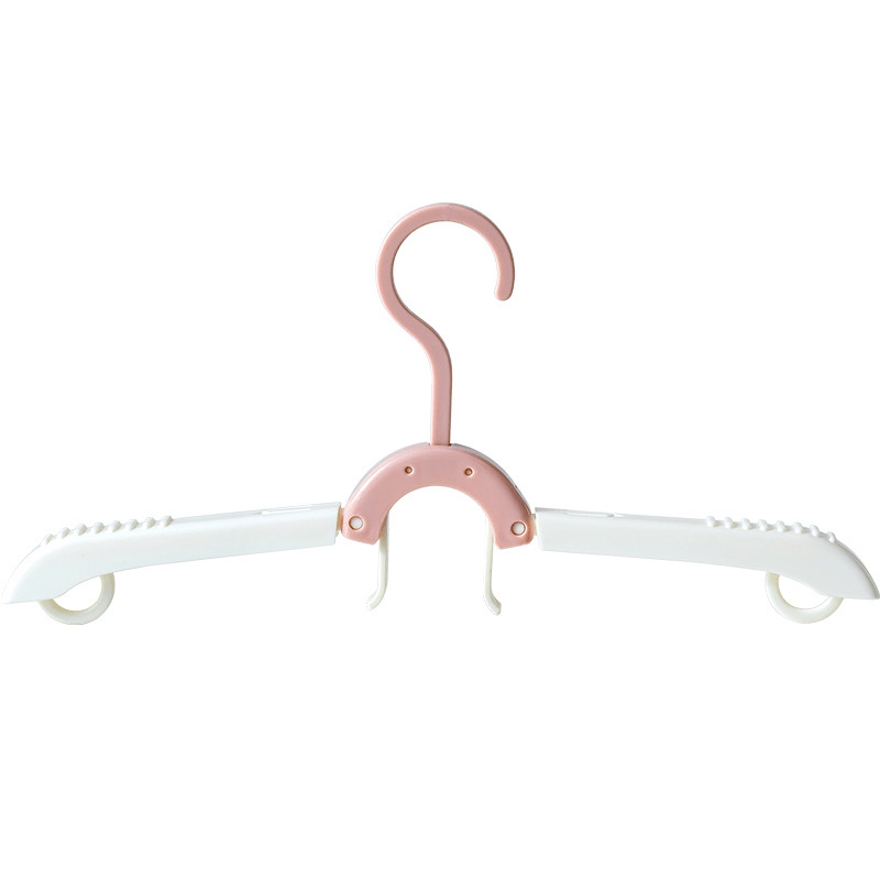 5pcs Portable Travel Clothes Hanger - Foldable & Functional