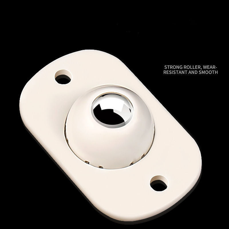 4pcs Universal Stick on Ball Caster Wheel Silent Load-bear