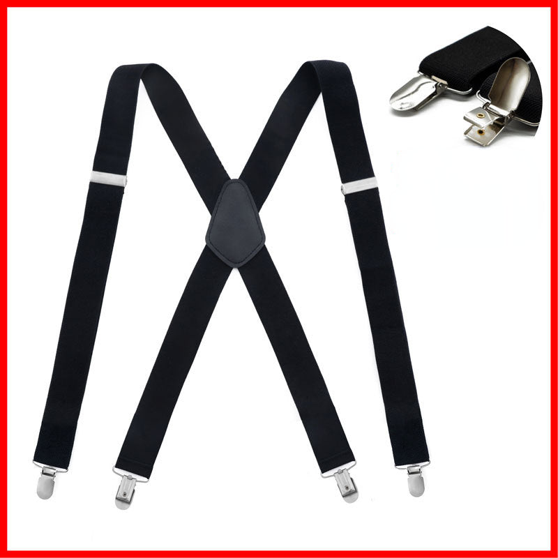 Men's X-shaped Suit Suspenders