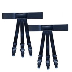 Men Shirt Wrinkle-proof Belt Non-slip Locking Clips Garters Strap