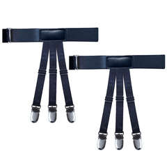 Men Shirt Wrinkle-proof Belt Non-slip Locking Clips Garters Strap