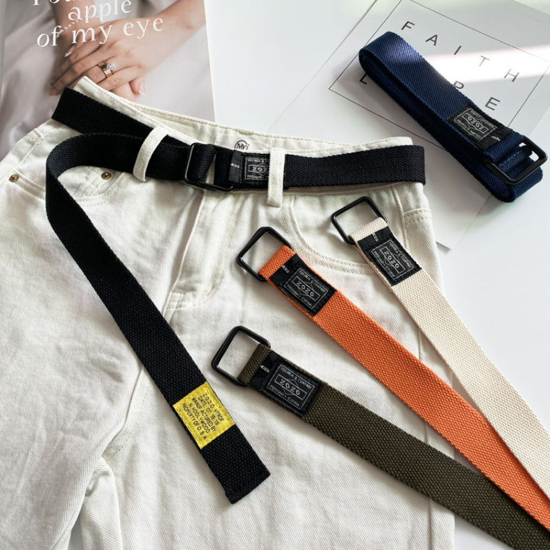 Men's Casual Canvas Belt for Pants Jeans Clothing