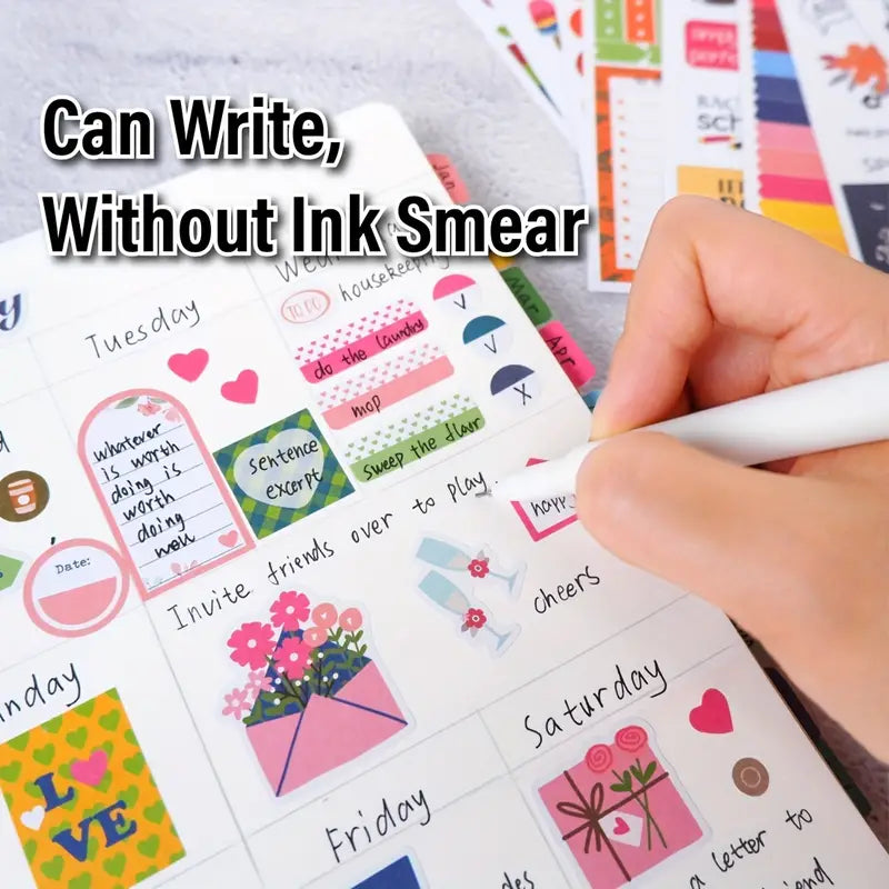 1345pcs Planner Stickers Diary Planning Notes Creative Stickers Kids Teen Adults