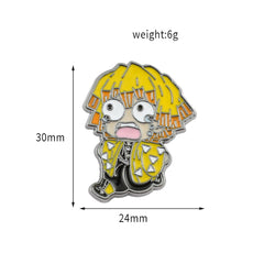 Anime Characters Cartoon Brooch Pins for Men