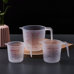 Stackable Plastic Measuring Cup for Cooking & Baking