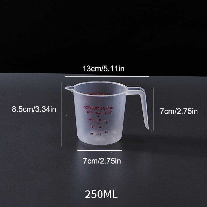 Stackable Plastic Measuring Cup for Cooking & Baking