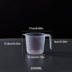 Stackable Plastic Measuring Cup for Cooking & Baking