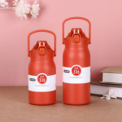Stainless Steel 1L Insulated Mug Vacuum Cups Portable Travel Bottle