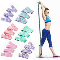 Multifunctional Slimming Resistance Band Yoga Latin Training Elastic Bands