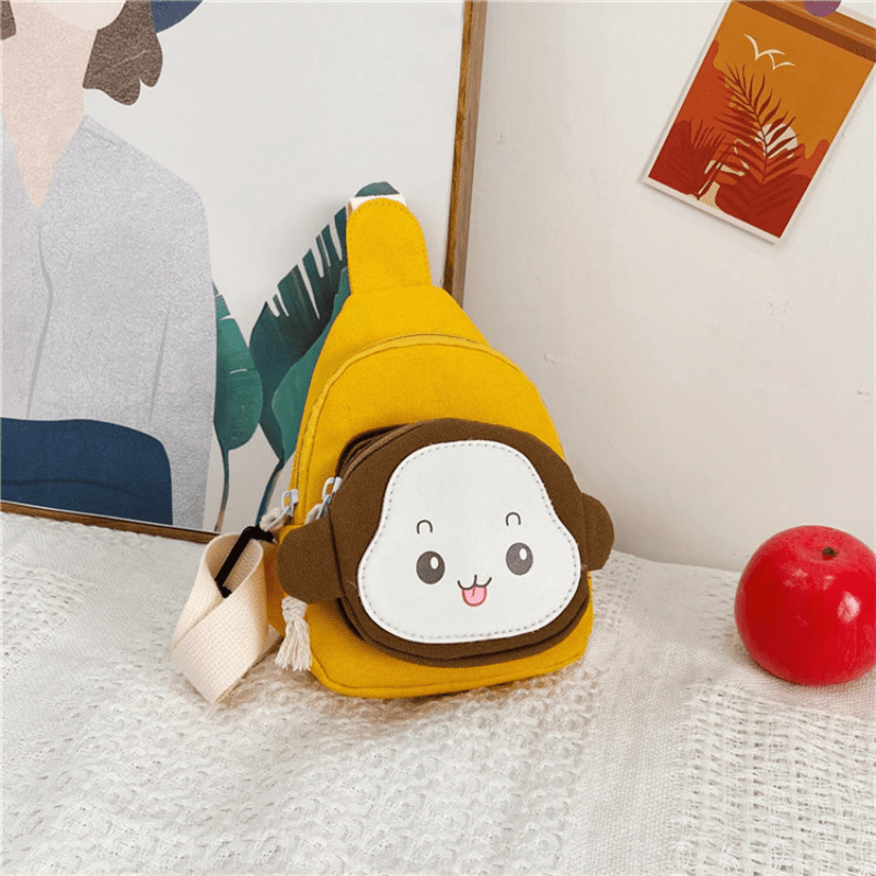 Kids Chest Bag Girls Messenger Bag Lightweight Travel Shoulder Bag