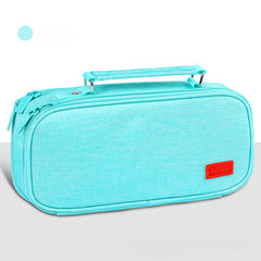 Large Capacity Pencil Case Double Zipper Pencil Box