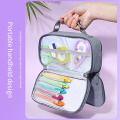 Large Capacity Pencil Case Double Zipper Pencil Box