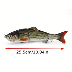 9.84in 4 Segment Big Fishing Lure 135g Artificial Wobbler Hard Bait