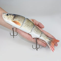 9.84in 4 Segment Big Fishing Lure 135g Artificial Wobbler Hard Bait