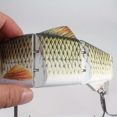 9.84in 4 Segment Big Fishing Lure 135g Artificial Wobbler Hard Bait