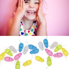 Set of 10 Cute Mouse Baby Teeth Storage Boxes - Ideal Kids Gift