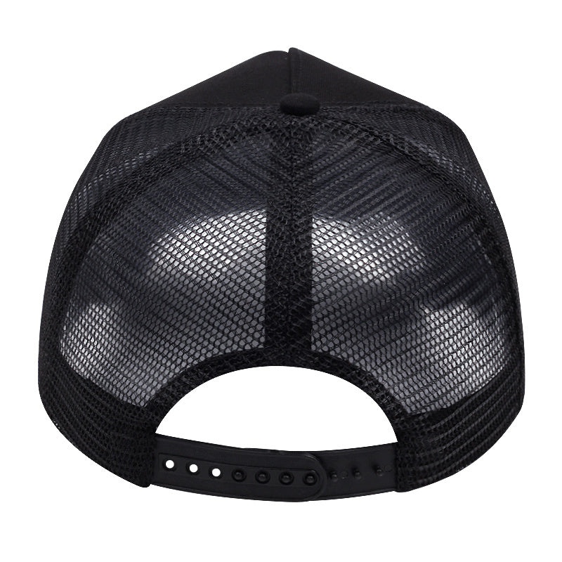 Tiger Embroidery Baseball Cap Mesh Trucker Hat for Men Women