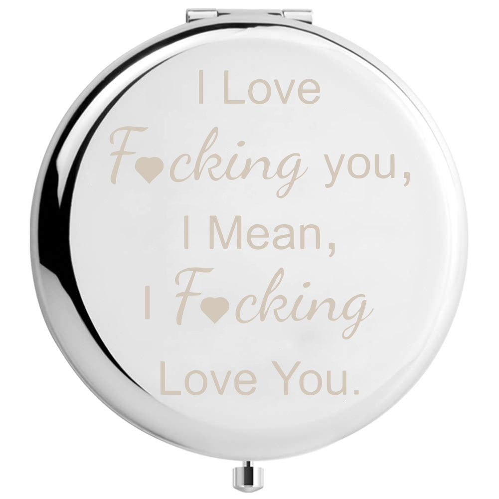 Compact Makeup Mirror Bridesmaid Gift