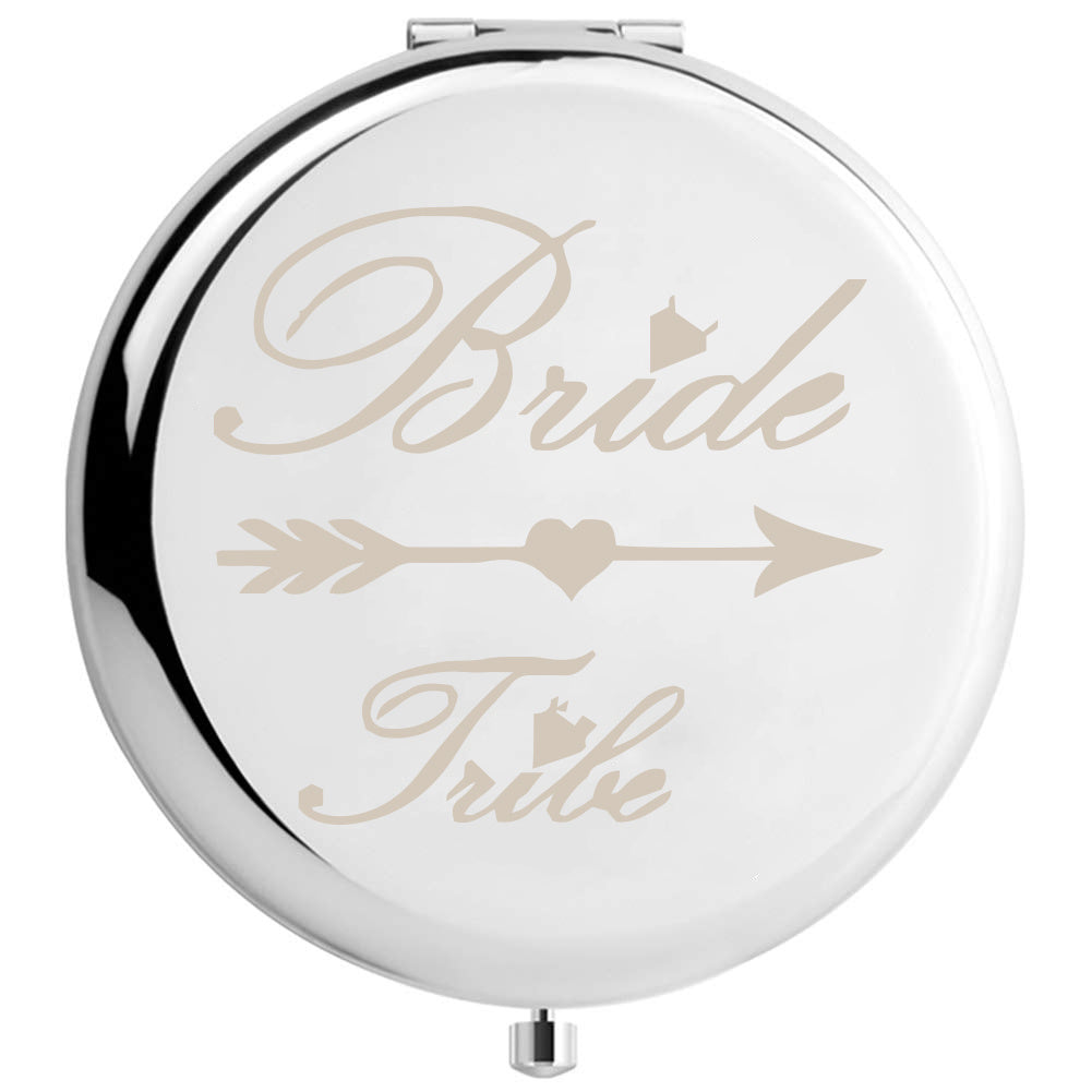 Compact Makeup Mirror Bridesmaid Gift