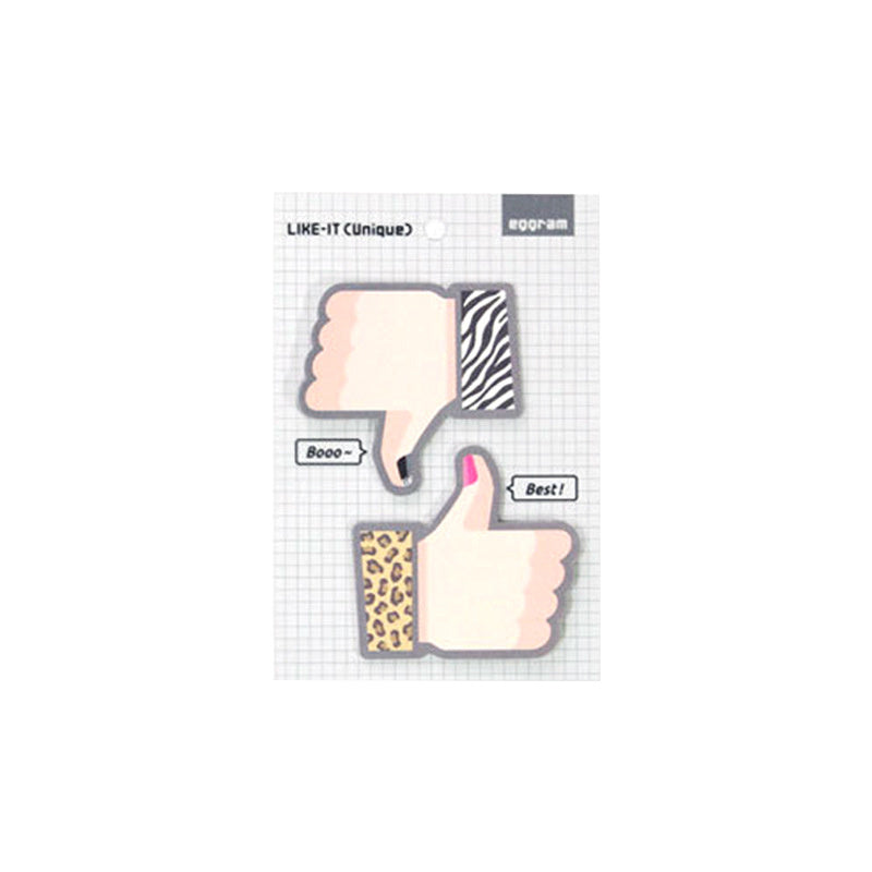 Opposite Sex Thumbs up Stickers - 20 Sticky Notes - Encourage Stickers