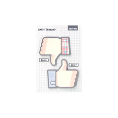 Opposite Sex Thumbs up Stickers - 20 Sticky Notes - Encourage Stickers