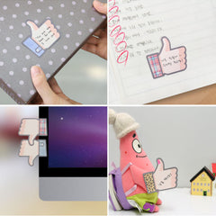 Opposite Sex Thumbs up Stickers - 20 Sticky Notes - Encourage Stickers